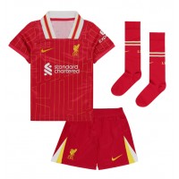 Camiseta Liverpool Darwin Nunez #9 Primera Equipación para niños 2024-25 manga corta (+ pantalones cortos)